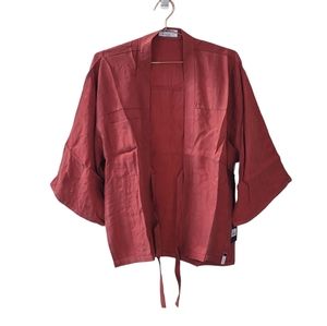 ONE x One Teaspoon Copper Bad Valentine Kimono Size S